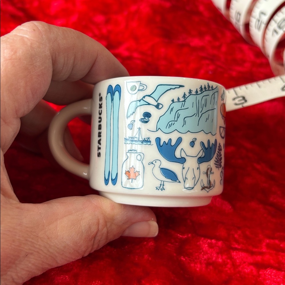 Starbucks Been There Series Maine espresso ornament cup. Pristine condition 2oz. - Picture 4 of 8